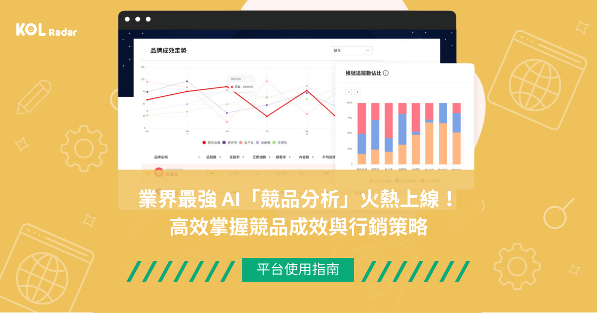 業界最強 AI「競品分析」火熱上線！高效掌握競品成效與行銷策略